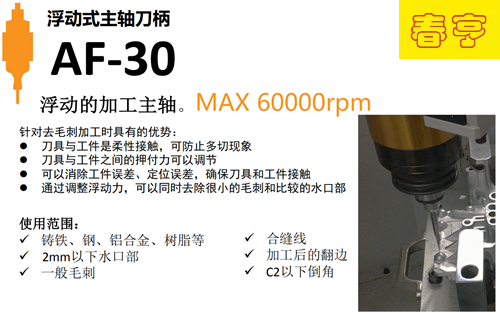 壓鑄鋁AF30F浮動<a href='gaosuzhuzhou.htm' class='keys' title='點擊查看關于電主軸的相關信息' target='_blank'>電主軸</a>.png